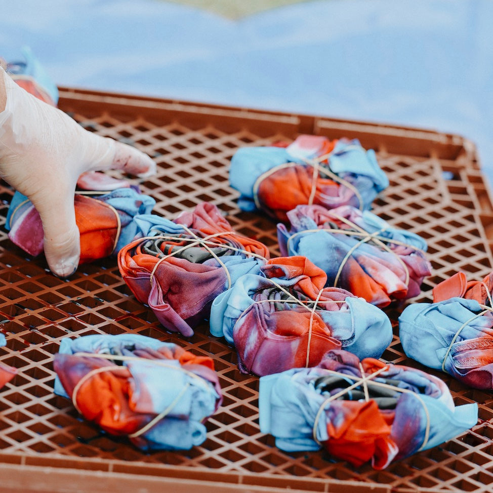 The Tie Dye Project x MAVS Netball Bibs