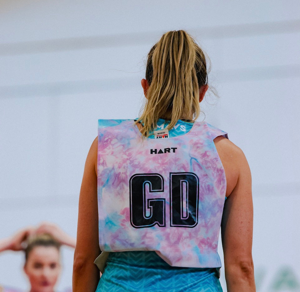 The Tie Dye Project x MAVS Netball Bibs