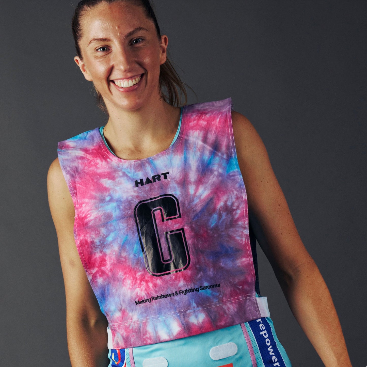 The Tie Dye Project x MAVS Netball Bibs